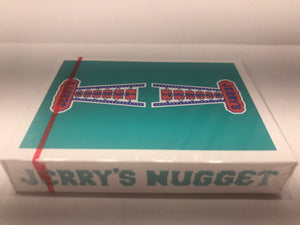 Teal Jerrys Nugget Playing Cards