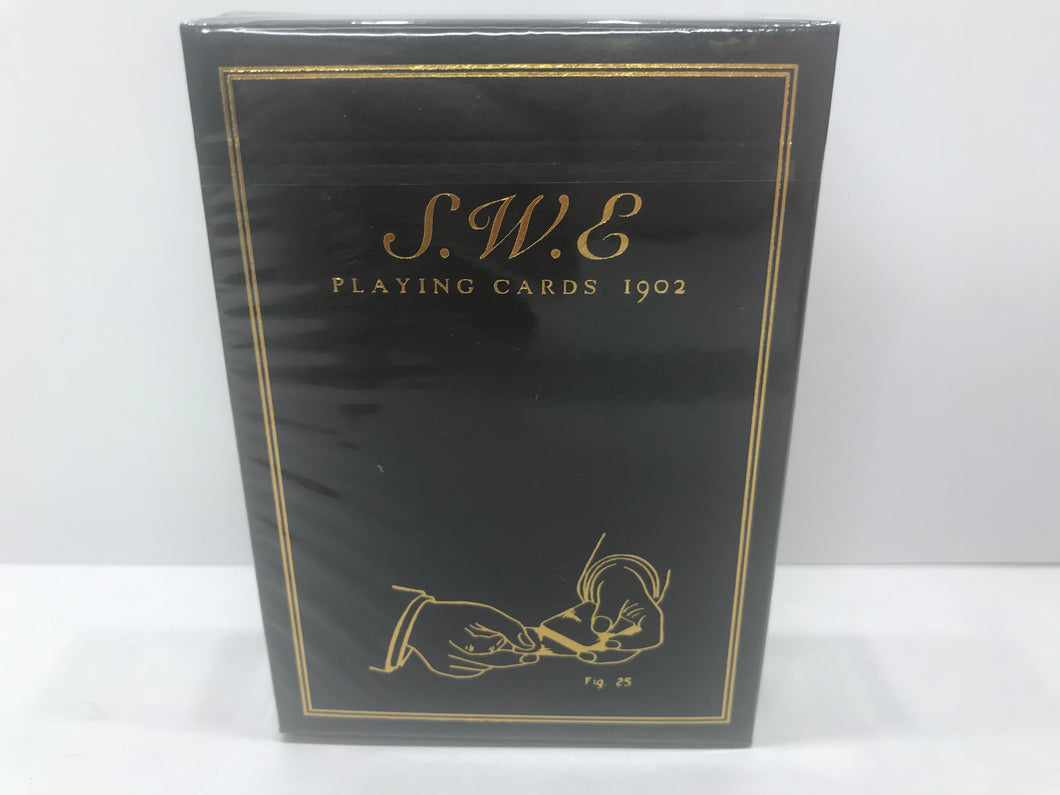 S.W.E Black Playing Cards