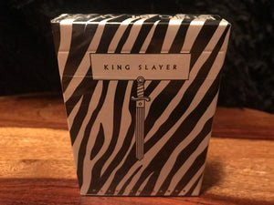 Kingslayer Zebra Edition Playing Cards