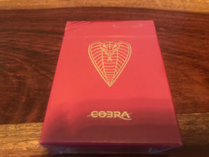 Red Cobra Playing Cards