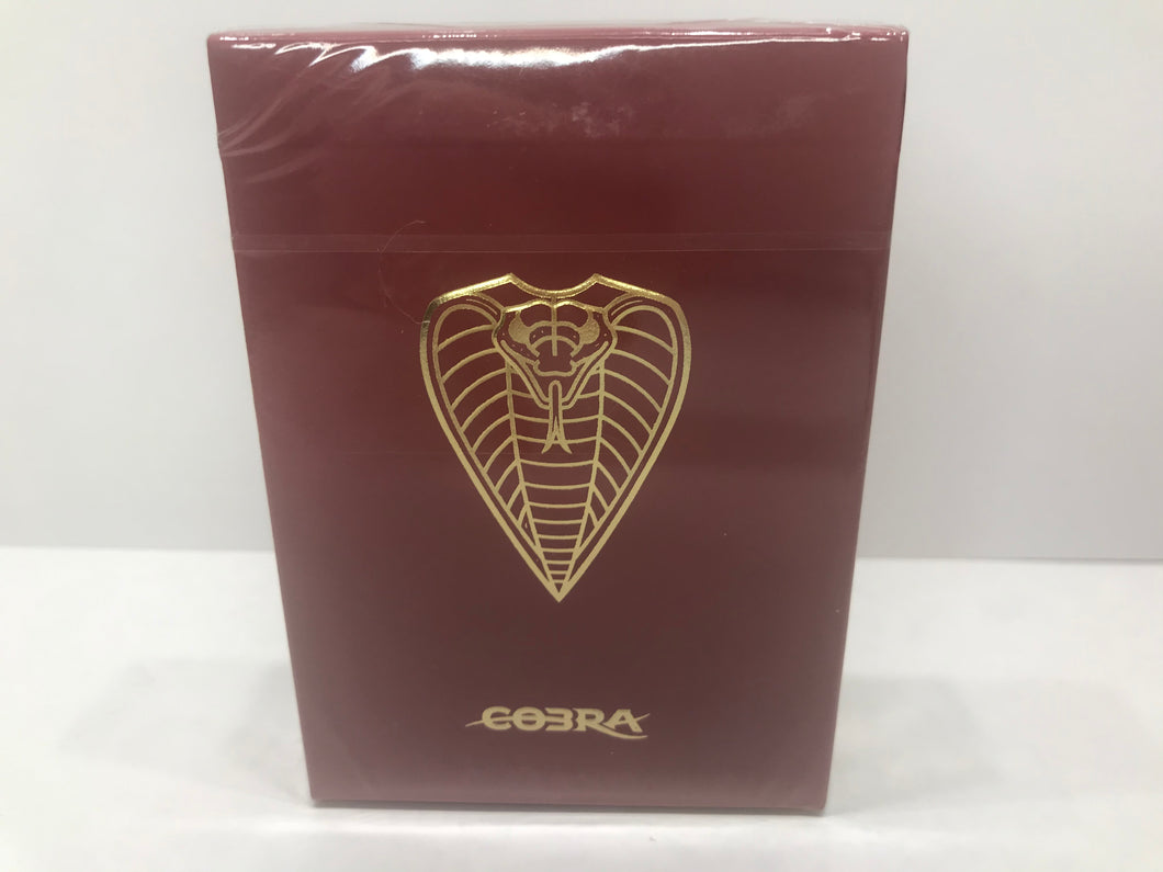 Red Cobra Playing Cards