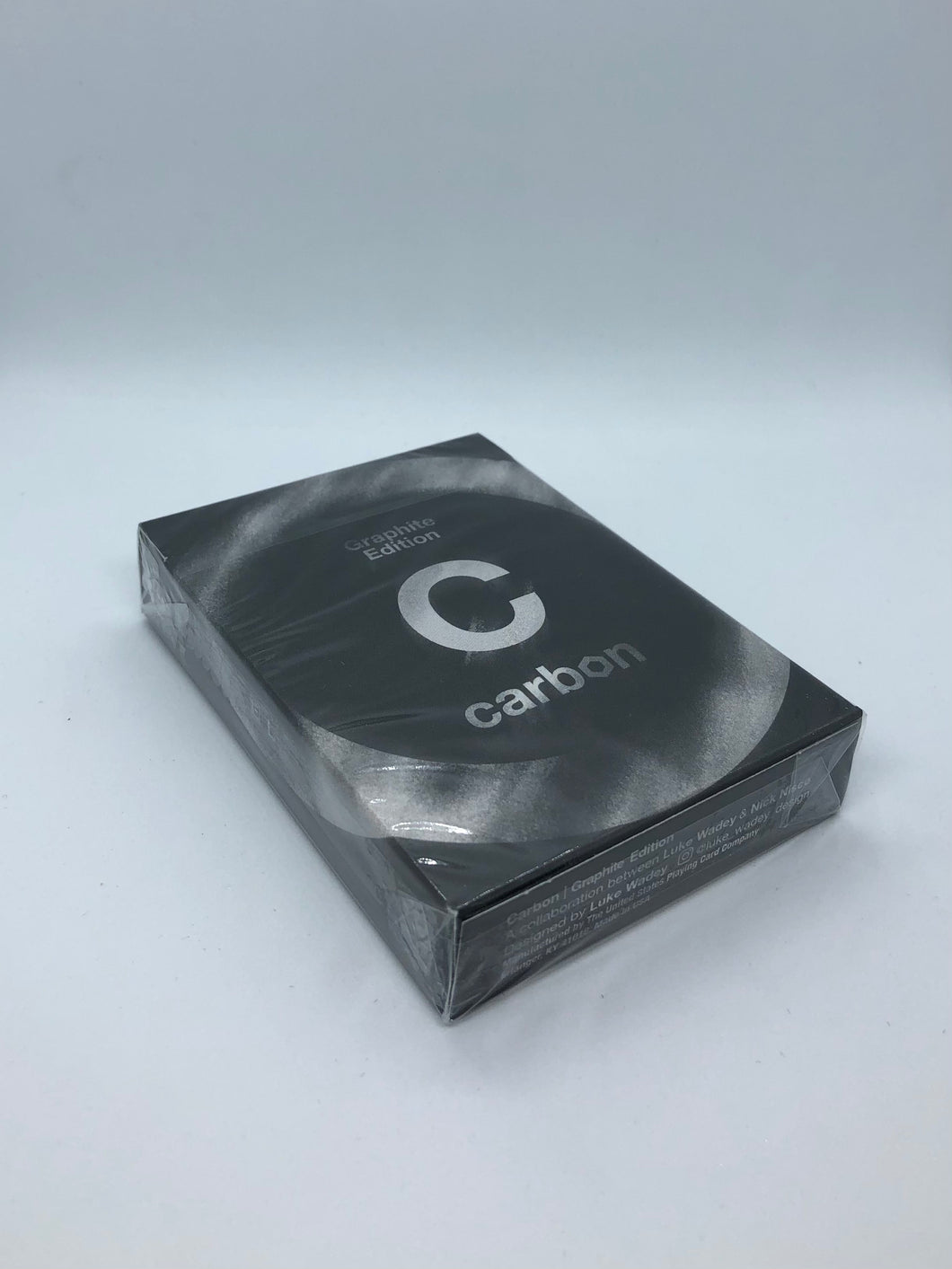 Carbon Graphite Edition Playing Cards