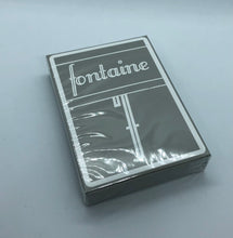 Load image into Gallery viewer, Gray Fontaine Playing Cards
