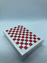 Load image into Gallery viewer, Red Checkerboard Playing Cards
