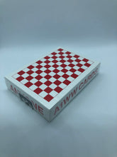Load image into Gallery viewer, Red Checkerboard Playing Cards
