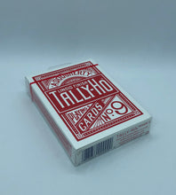 Load image into Gallery viewer, Red Tally Ho Circle Back Playing Cards

