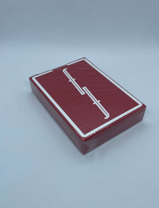 Fontaine Cranberry Playing Cards
